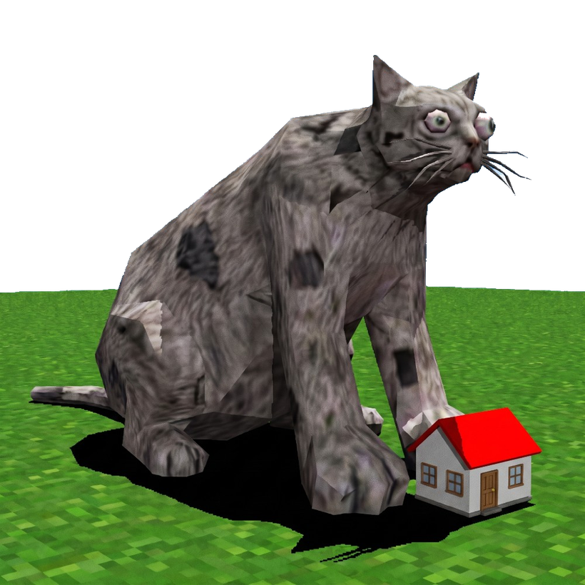a massive cat
